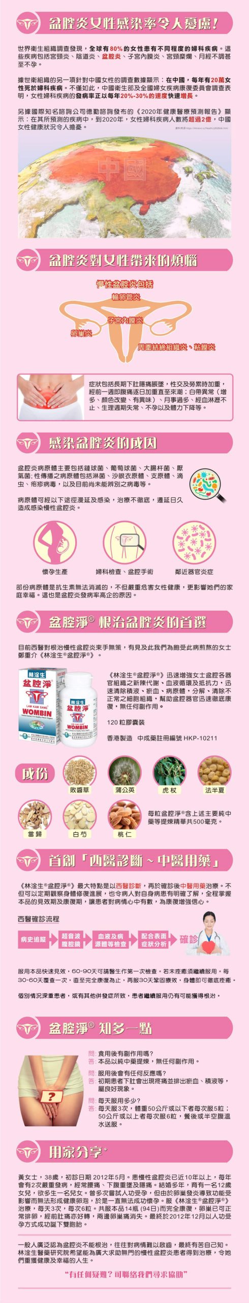 根治慢性盆腔炎--林淦生®盆腔淨